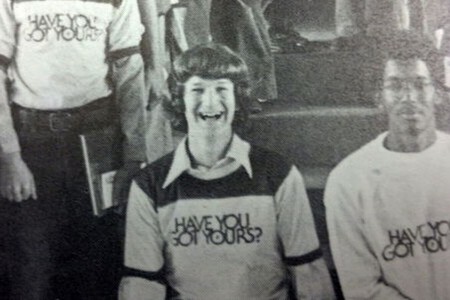 Tim Cook aos 18 anos em fotografia de seu anuário