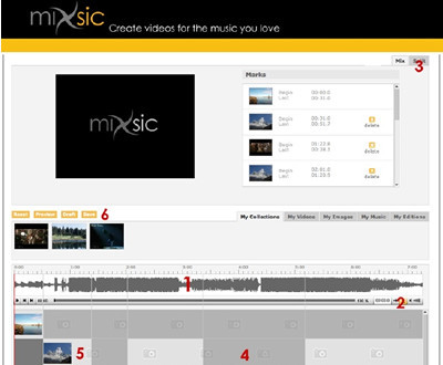 Mixsic, para montar tus propios vídeos musicales