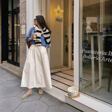 Las cinco faldas más bonitas para llevar con sandalias cómodas este verano 2026, están en El Corte Inglés