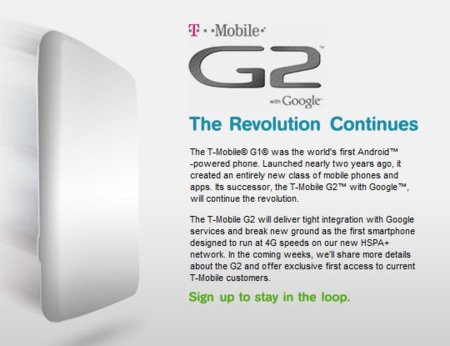 T-Mobile G2, el primer móvil Android con tecnología HSPA+