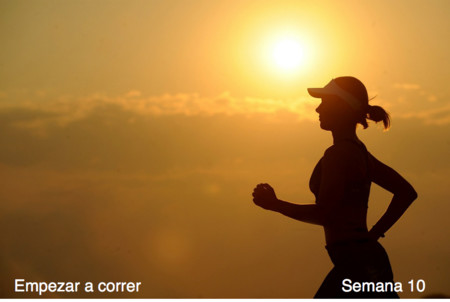 Entrenamiento para empezar a correr: semana 10