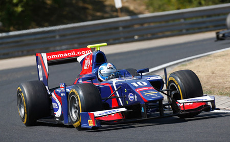 Jolyon Palmer y Nathanaël Berthon ganan en Hungaroring