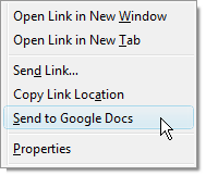 Abre cualquier documento albergado en la web con Google Docs