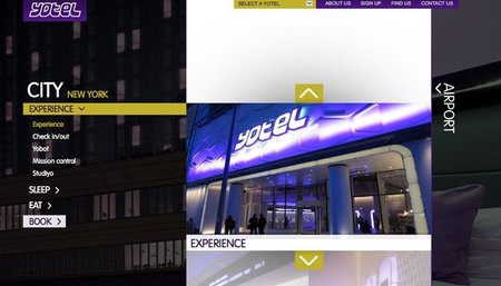 Novedoso hotel de Yotel en Nueva York