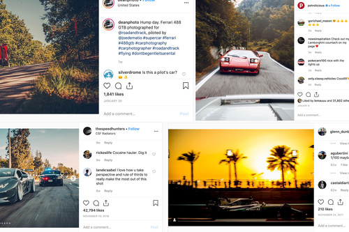 15 cuentas de Instagram que debes seguir si te gustan los autos