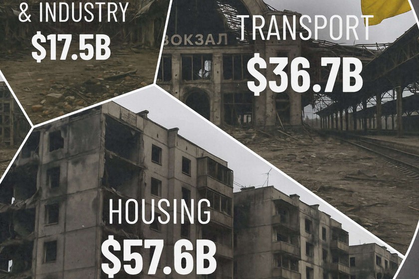 El devastador impacto económico de la guerra en Ucrania, expuesto en este gráfico