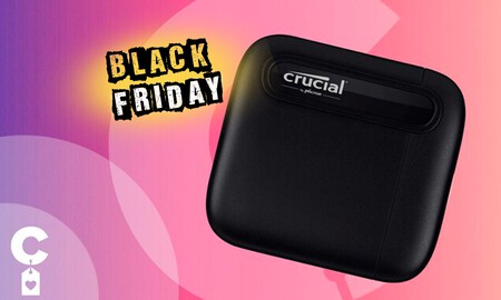 Este disco duro SSD vuelve a estar casi a precio mínimo por el Black Friday: Crucial X6 Portable SSD de 1TB por 88 euros en Amazon