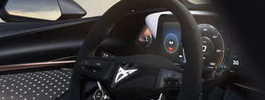 CUPRA muestra los detalles del interior de su primer coche eléctrico: cuadro digital y mucha fibra de carbono