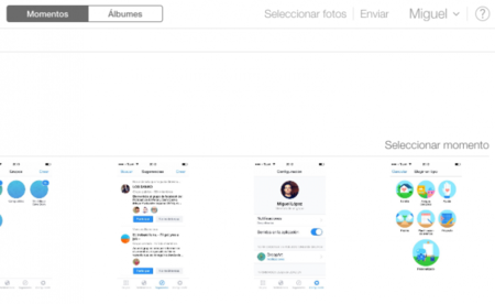 Ya podemos subir fotografías manualmente a iCloud.com