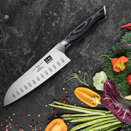 Shan Zu Cuchillo Santoku 7 Pulgadas