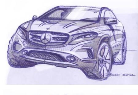 Mercedes-Benz comienza a desnudar el nuevo GLA