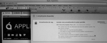 Nueva actualización de Mountain Lion DP4 centrada en la seguridad