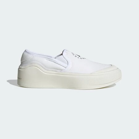Zapatilla Adidas By Stella Mccartney Court Slip On Blanco Hp3206 01 00 Standard