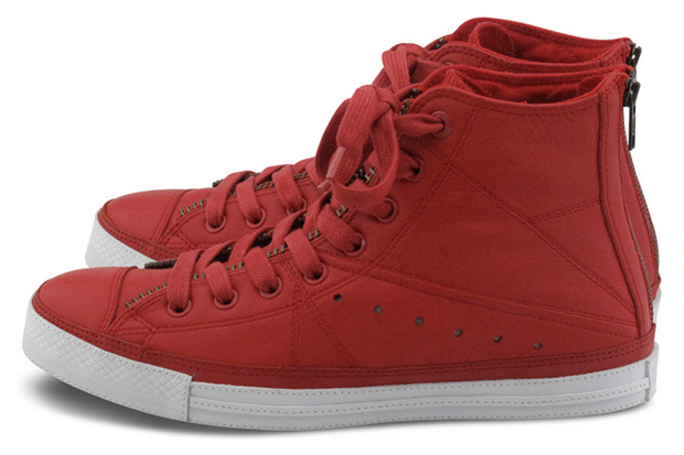 Converse RED Leather Jacket