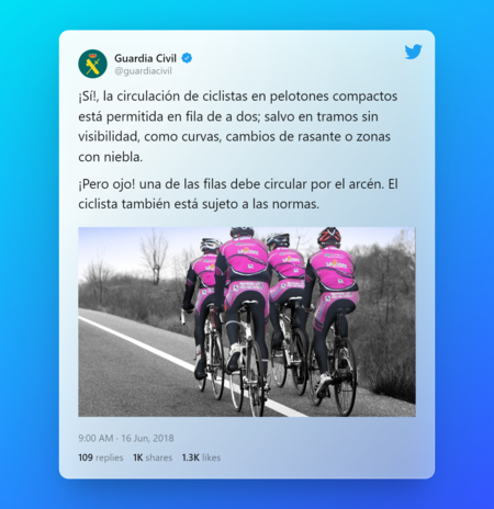 Tweet By Guardia Civil