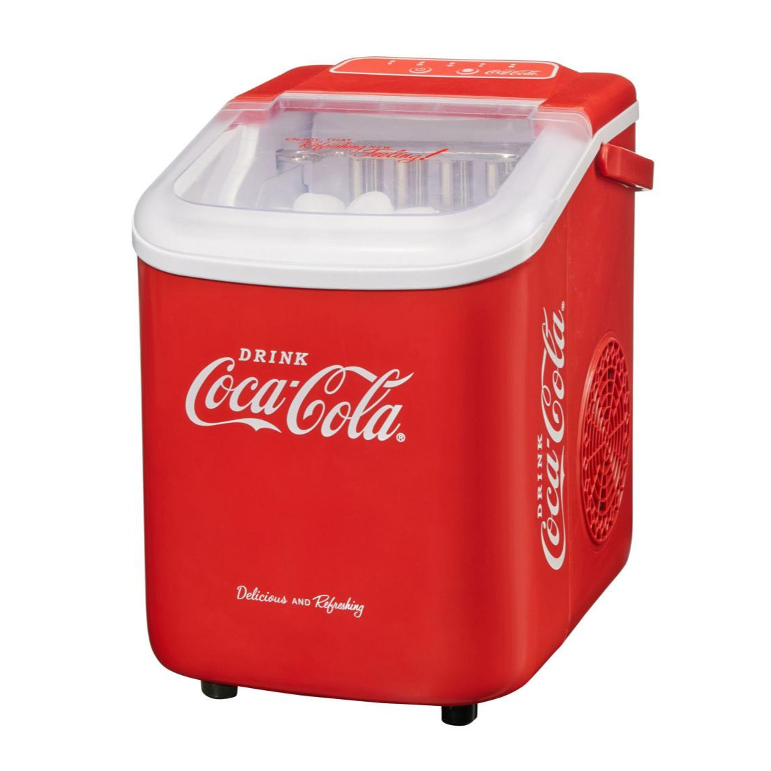 Máquina de cubitos de hielo Coca Cola