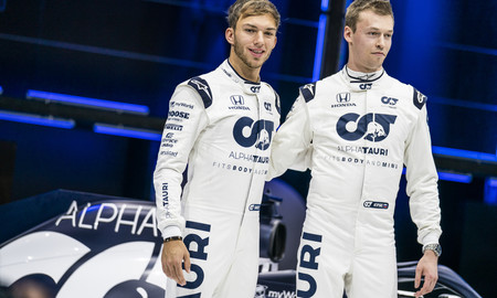 Gasly Kvyat Alpha Tauri F1 2020