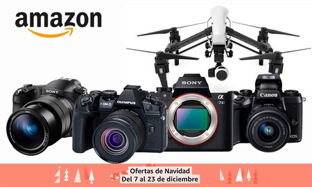 Regalar fotografía o un dron estas navidades sale un poco más barato con estas ofertas de Amazon
