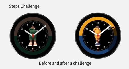 ステップチャレンジ Galaxy Watch