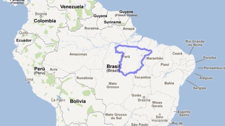 Compara el tamaño de tu país, región o ciudad con otro de cualquier parte del mundo con Mapfrappe