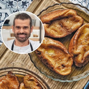 Ni leche, ni vino, ni vino dulce, ni miel, las torrijas clásicas del chef Enrique Sánchez llevan todo a la vez: “Apoteósicas” 