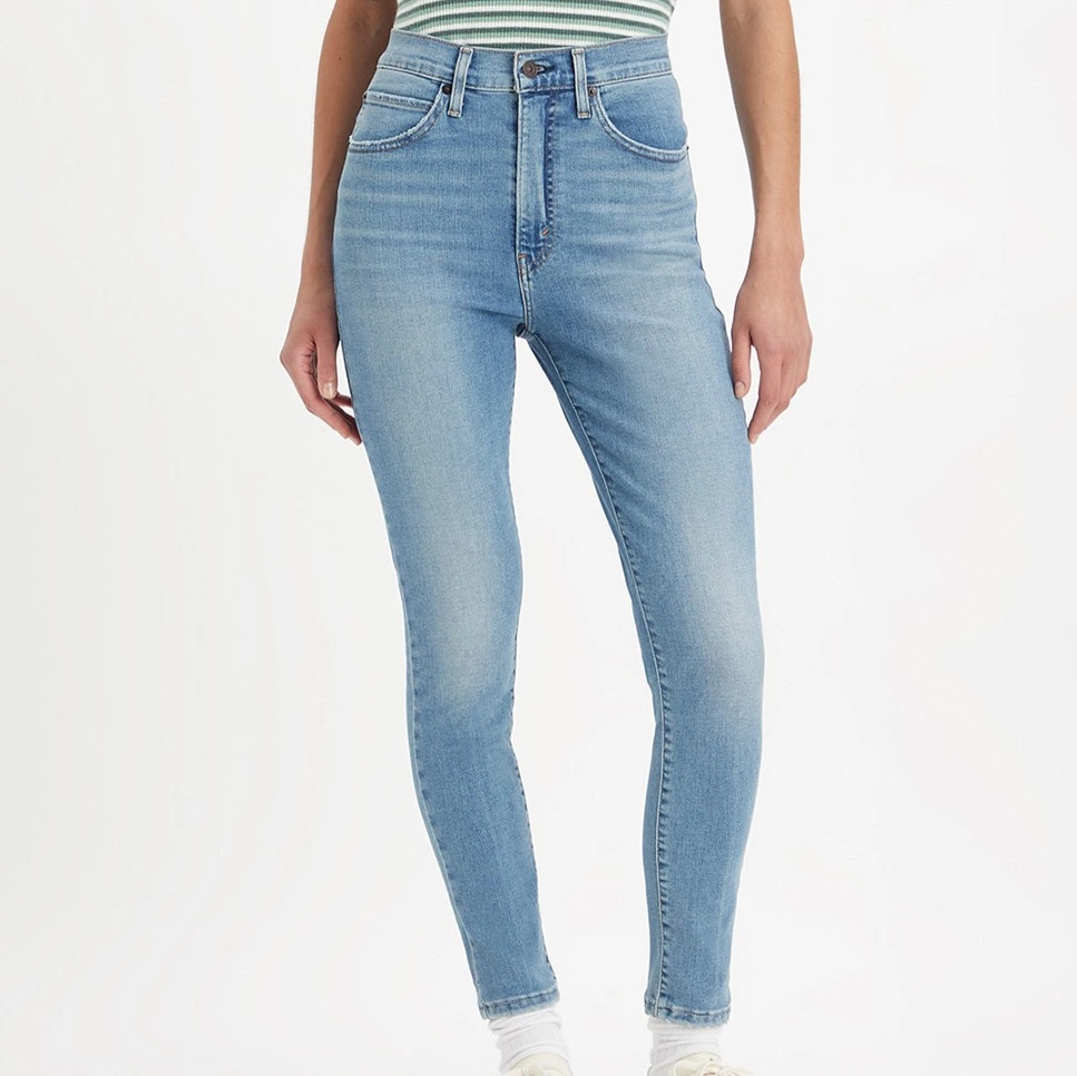 Vaquero de mujer Retro High Skinny 
