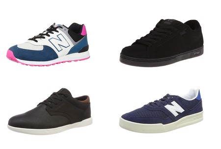 Chollos en tallas sueltas de zapatillas New Balance, Etnies y Jack & Jones en Amazon