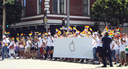 Pride: el vídeo de Apple mostrando su manifestación del Día del Orgullo