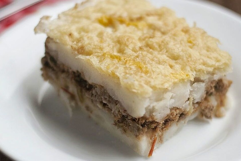 Lasaña de puré de patata: receta para toda la familia