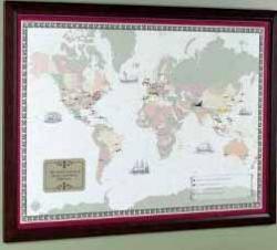 Mapa del mundo personalizado