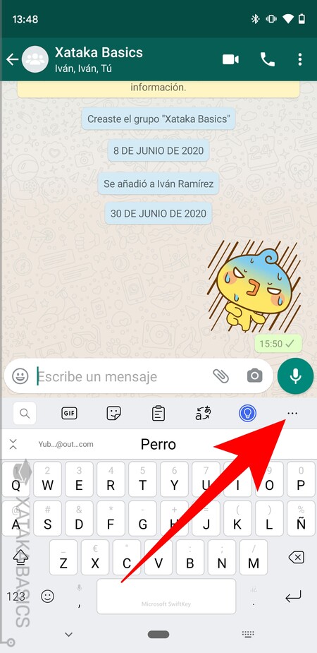 Swiftkey Puntos