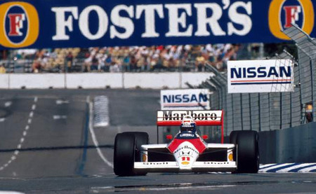 Alain Prost McLaren Honda GP Australia 1988