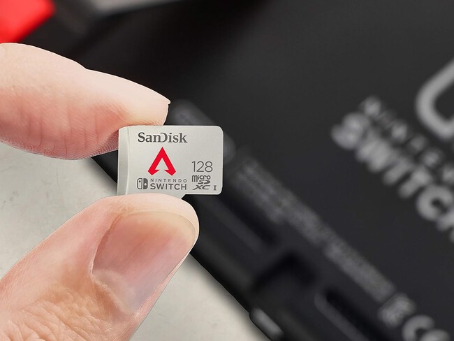 Oferta microSD para Nintendo Switch en Amazon