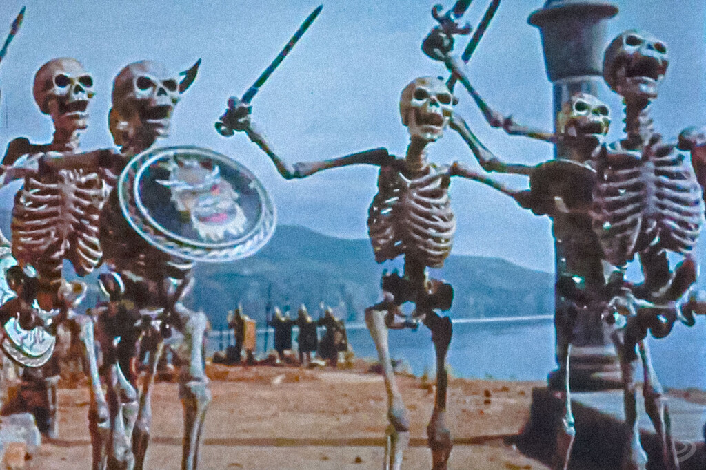 Escena icónica de Jasón y los Argonautas