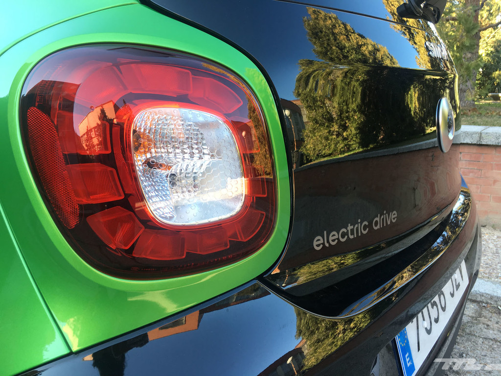 Smart Forfour EQ óptica trasera
