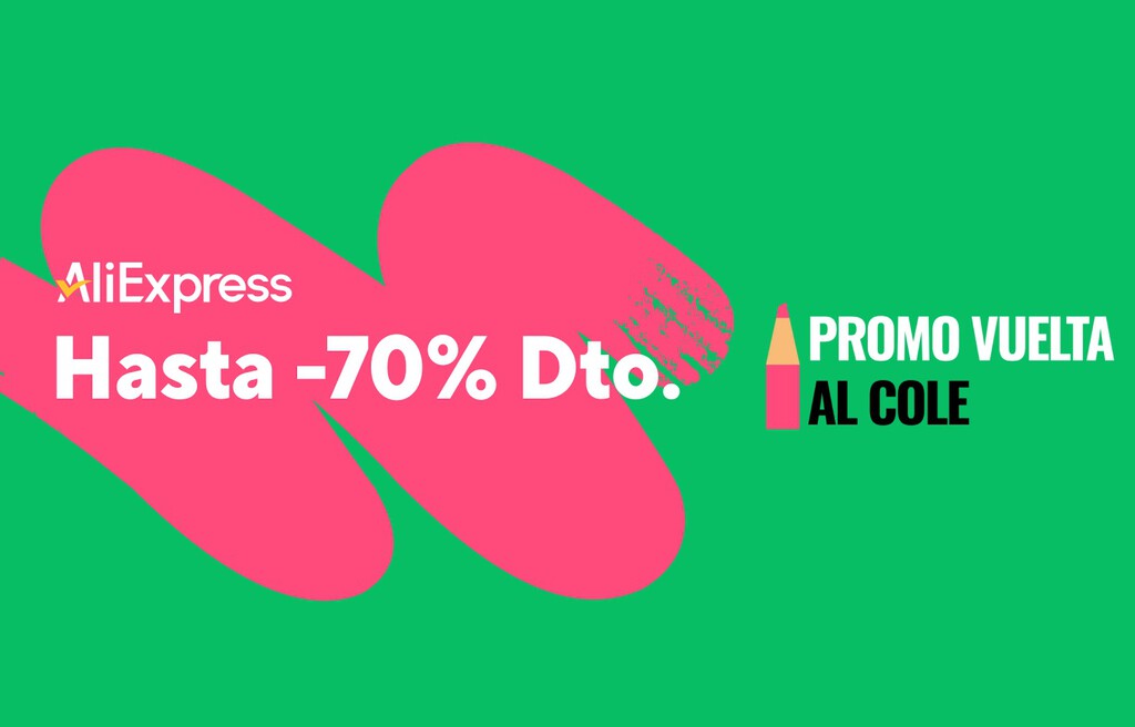 Videoconsolas, SSD, tablets y más: continúa la vuelta al cole de AliExpress con rebajas de hasta el 70% 