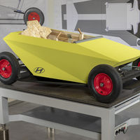 Hyundai Soapbox, el auto de cartón que puedes crear desde tu propio hogar