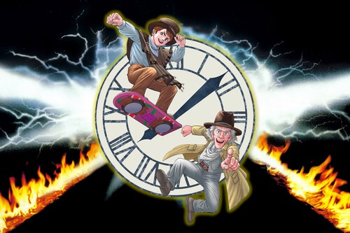 10 leyendas del manga rinden tributo a Regreso al Futuro, incluyendo los dibujantes de Pokémon, Video Girl Ai o Bastard!! 