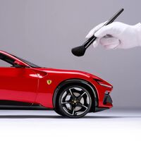 Cuando las maquetas de coches están a otro nivel: este Ferrari Purosangue a escala cuesta lo mismo que un Dacia Sandero