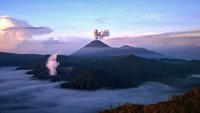 Indonesia: Volcanes en el Parque Nacional de Bromo Tengger Semeru