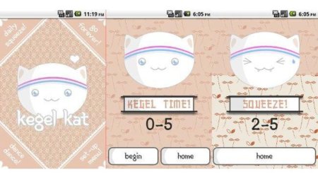Kegel Kat: aplicación Android ideal para embarazadas
