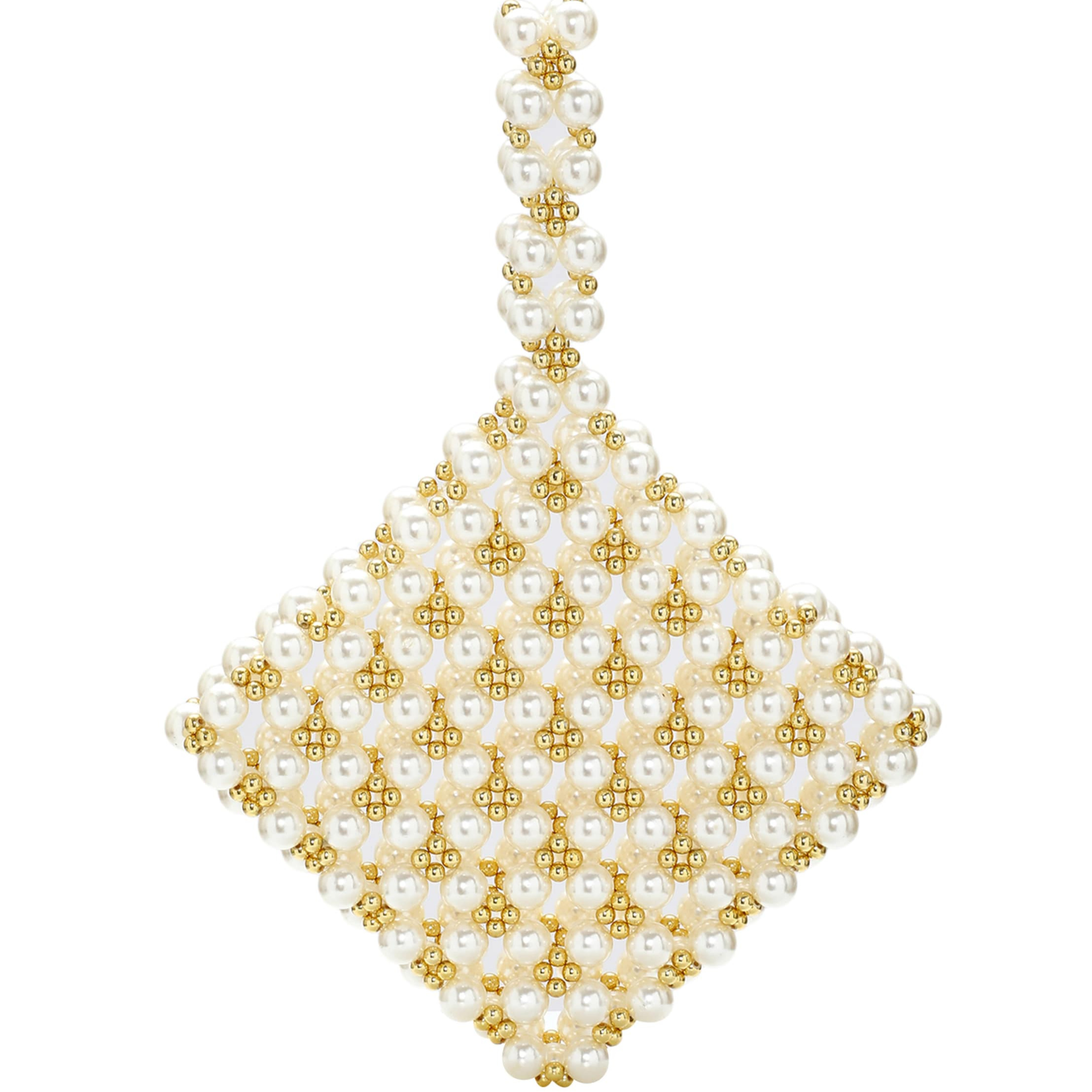 Bolso de noche myMo at night en Oro, Blanco Perla