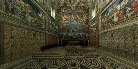 Capilla Sixtina: proponen elaborar un modelo 3D para evitar su deterioro