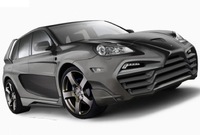 Porsche Cayenne con el virus ruso