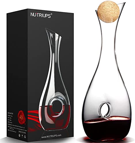 NUTRIUPS Decantadores para Vino - 1,2 litros