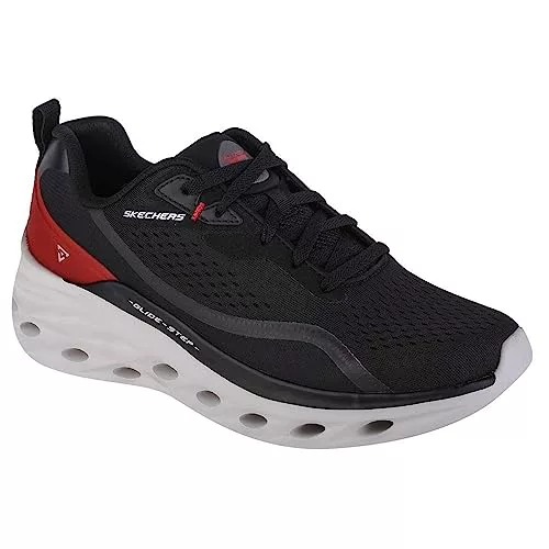 Skechers Zapatillas de Correr para Hombre, Negro, 44 EU