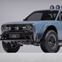Esta pick-up eléctrica de diseño retro promete más de 400 km de autonomía y todo el estilo ochentero que $800,000 pesos te pueden comprar