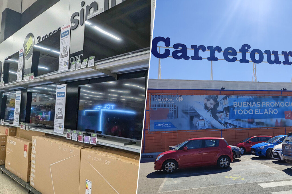 A precio de outlet en Carrefour esta Smart TV MiniLED de 65 pulgadas Samsung con Tizen y compatible con AirPlay de Apple 