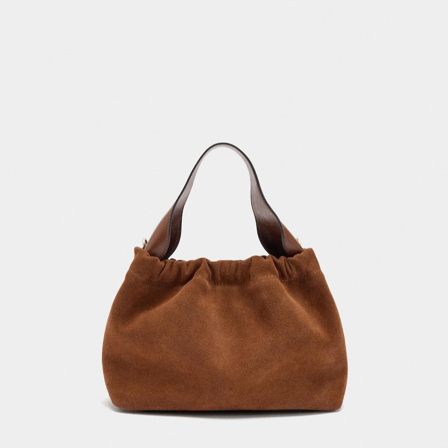 Parfois
Bandolera de mujer con detalles de ante y cierre fruncido en liso