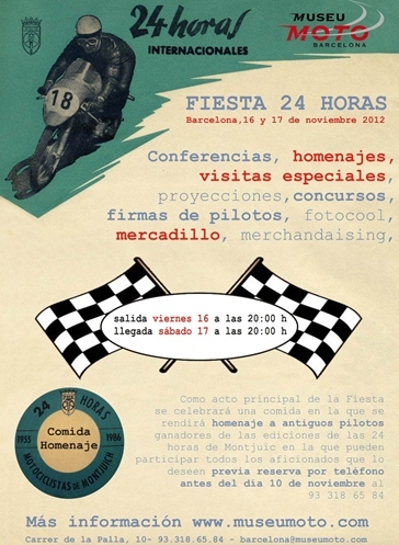 Cartel fiesta 24 Horas